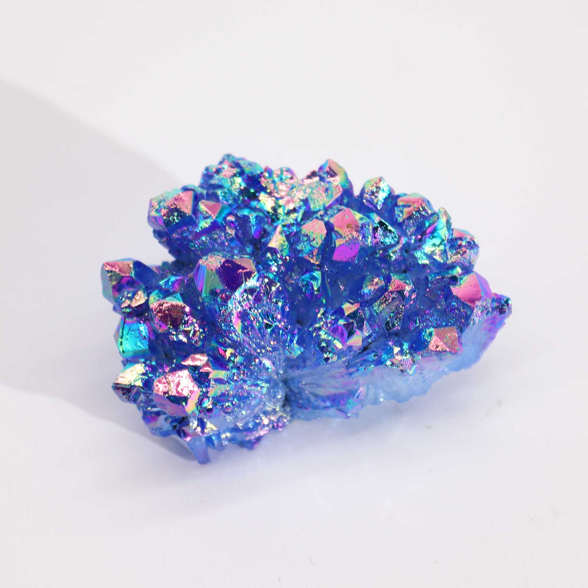 Aura-Quarz Aqua Halo, mittel, 7 bis 10 cm