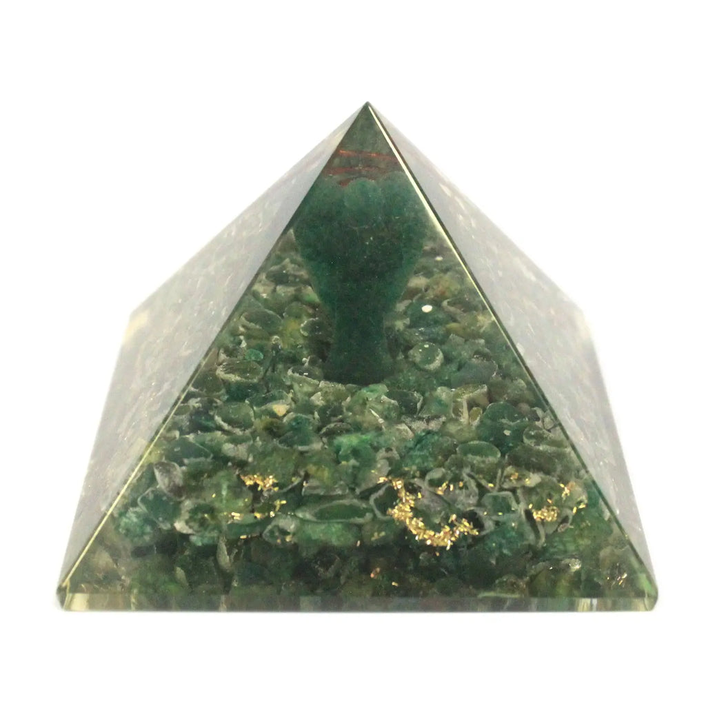 Orgonit-Pyramide – Engel, 70 mm – Ansicht 2