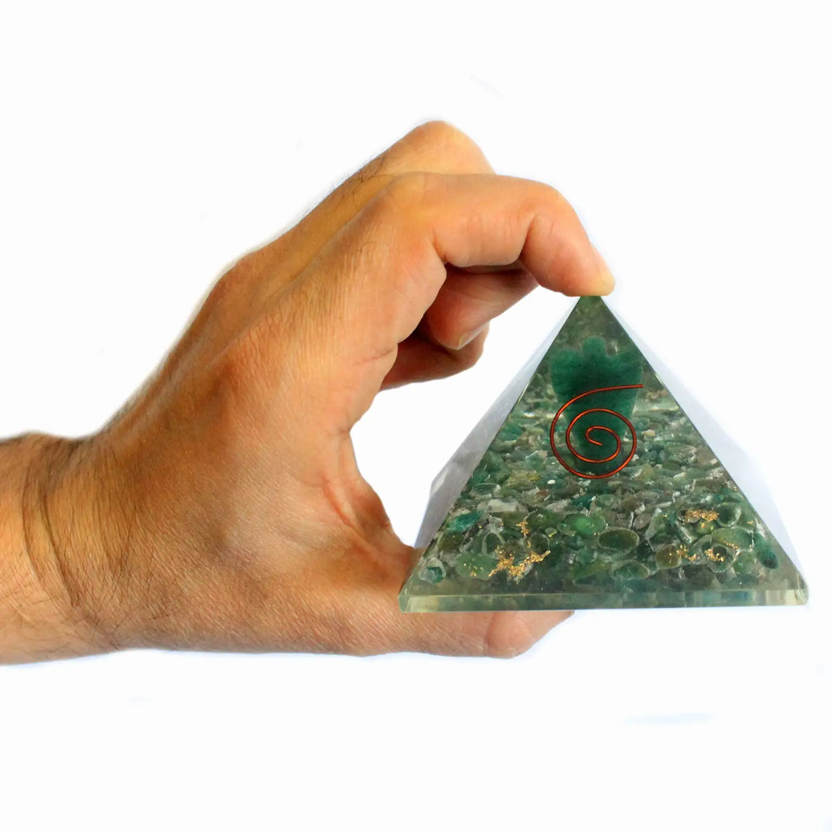 Orgonit-Pyramide – Engel, 70 mm – Ansicht 3
