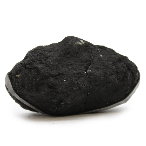 Calcit-Geode mit leuchtend gelb eingefärbten Kristallen in dunklem Muttergestein