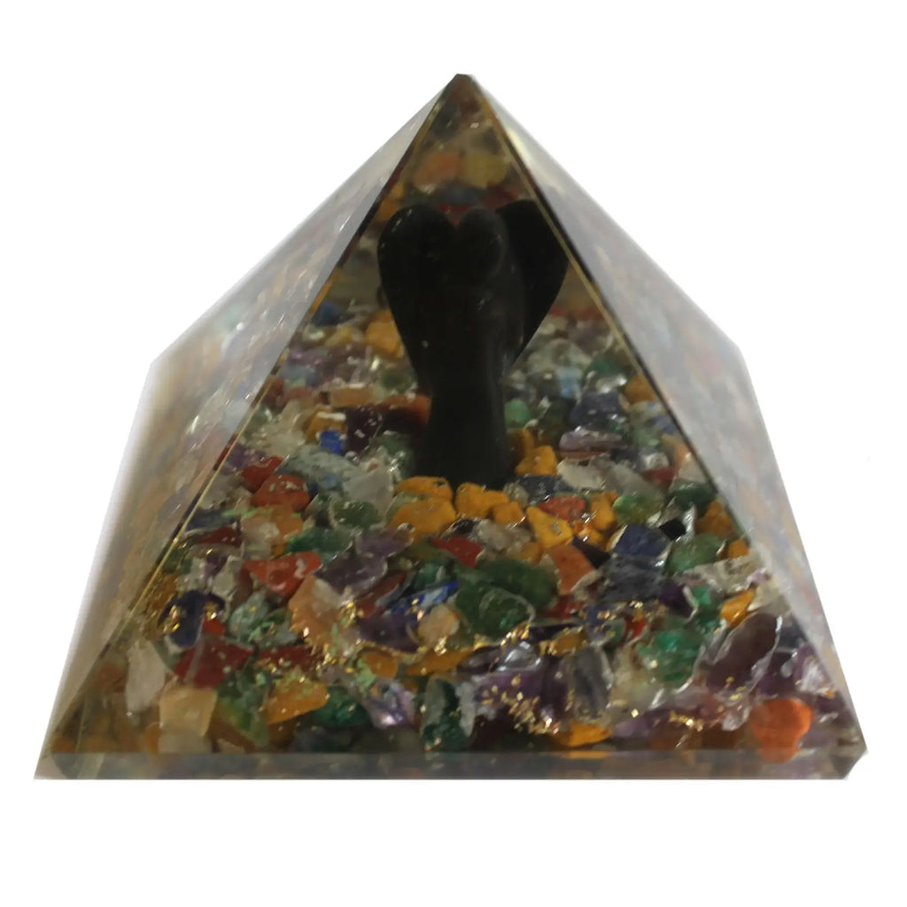 Orgonit-Pyramide – Engel, 70 mm – Ansicht 8