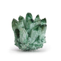 Quarz-Cluster Grüner Phantomquarz, moosgrüne Einschlüsse, ca. 8 cm