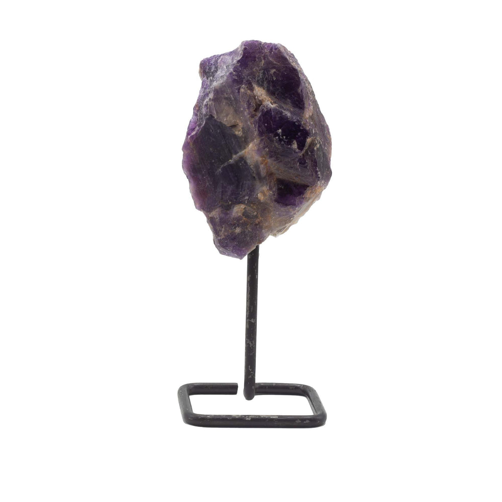 Mineralstufe auf Ständer Amethyst, 130 × 45 mm
