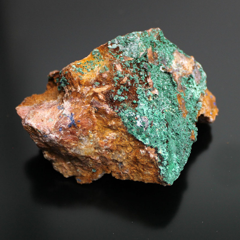 Mineralstufen Azurit-Malachit, Sammler-Lot, ca. 20 Stück