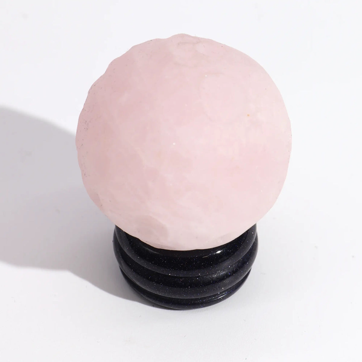 Edelstein-Planet Rosenquarz – Venus, 40 mm – Ansicht 4