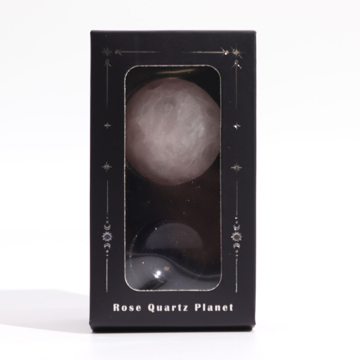 Edelstein-Planet Rosenquarz Venus, 40 mm