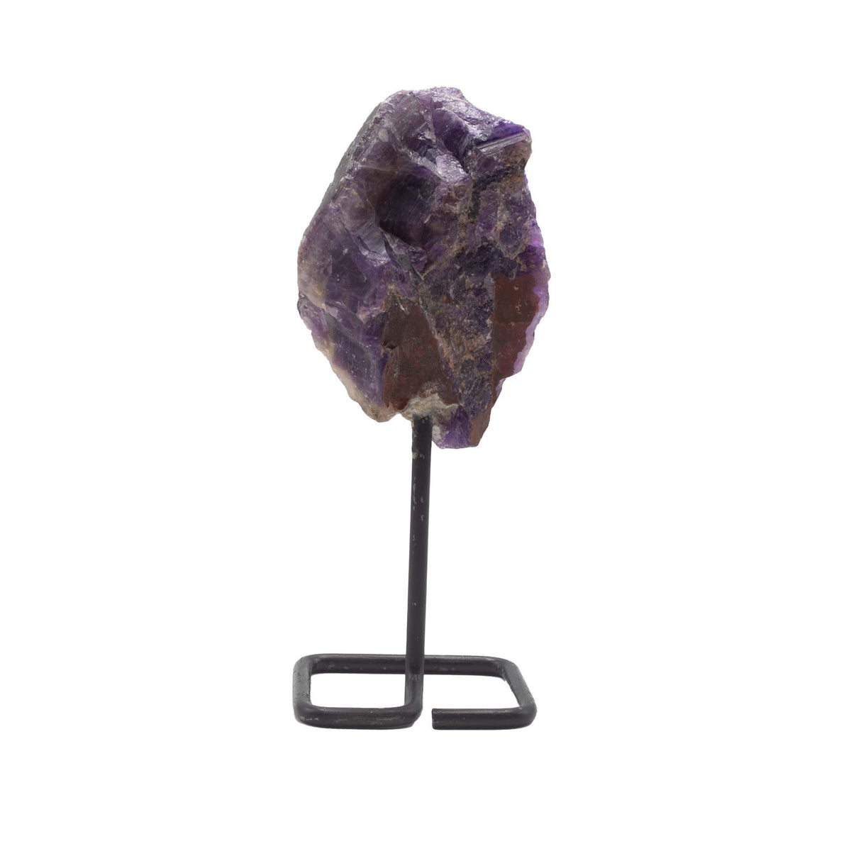 Mineralstufe auf Ständer Amethyst, 130 × 45 mm
