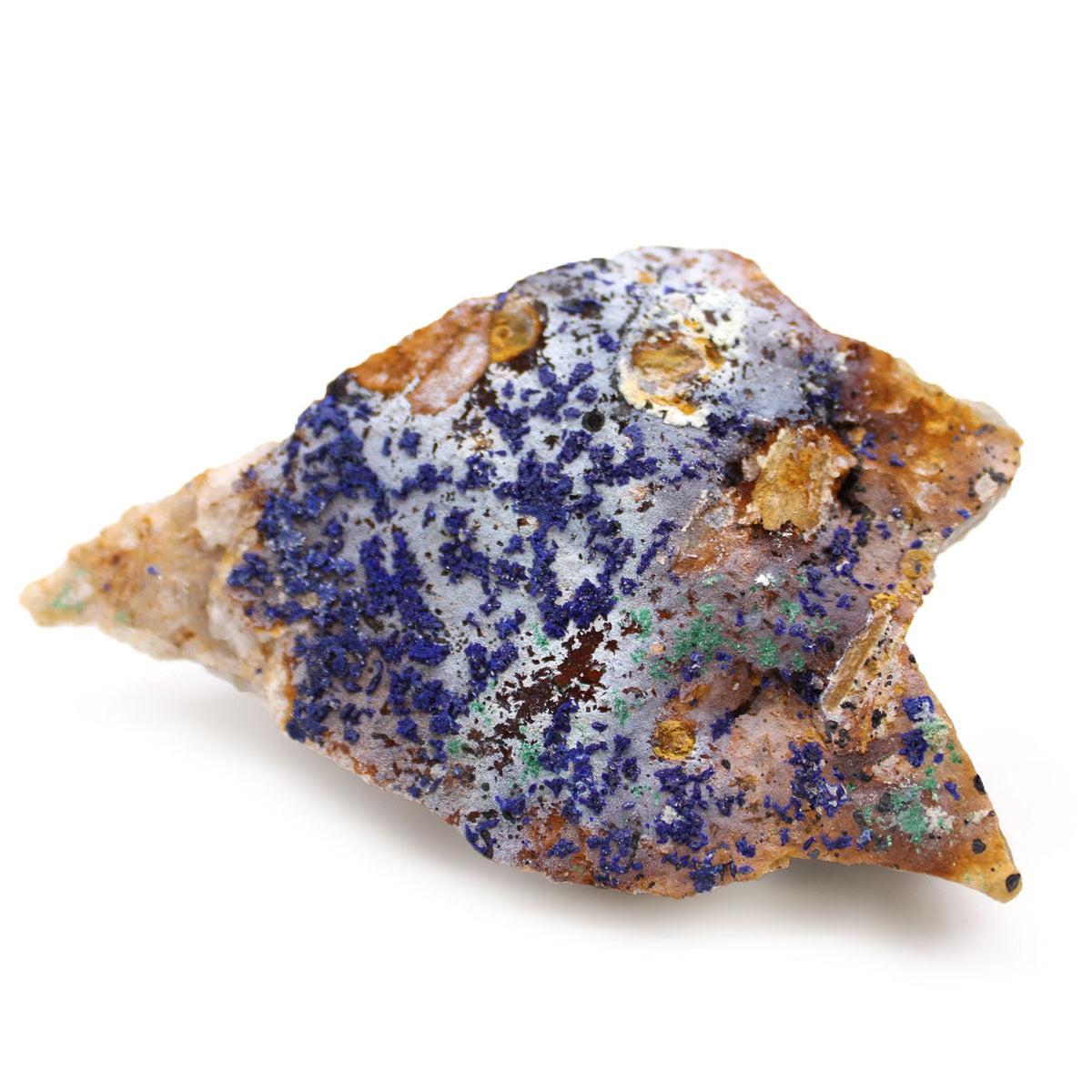 Mineralstufen Azurit-Malachit, Sammler-Lot, ca. 20 Stück