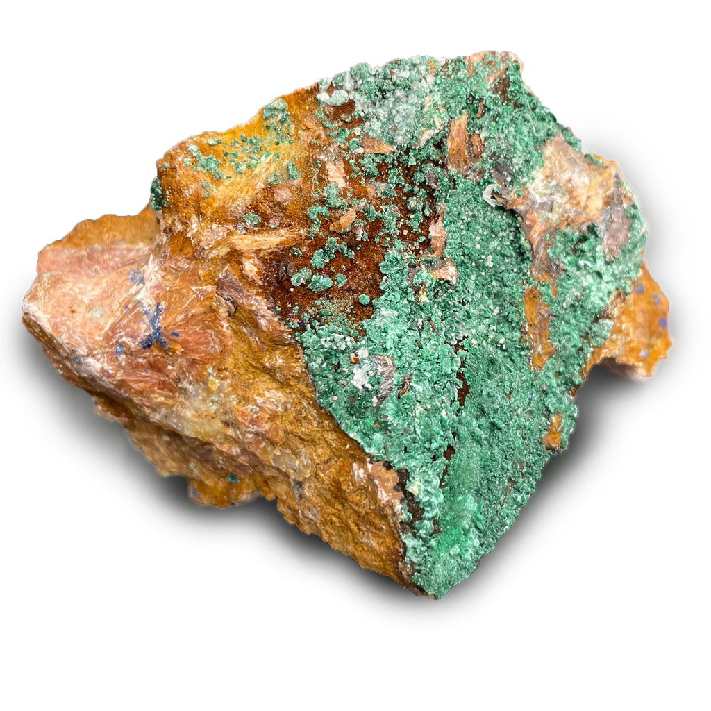 Mineralstufen Azurit-Malachit, Sammler-Lot, ca. 20 Stück