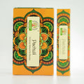 Masala-Räucherstäbchen Patschuli in bedruckter Mandala-Packung