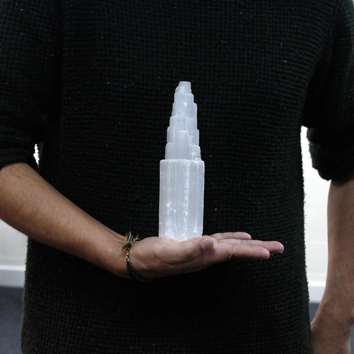 Selenit-Turm – 20 cm – Ansicht 2