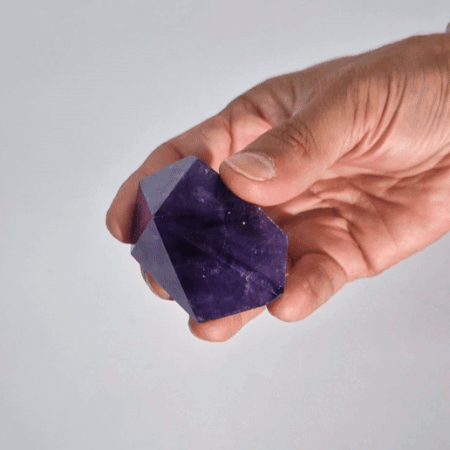 Amethyst-Spitzen, kräftige Farbe, klein