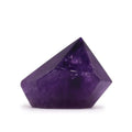 Amethyst-Spitzen – kräftige Farbe, mittel – Gewachsene Amethyst-Spitzen mit satter violetter Färbung, einzeln stehend