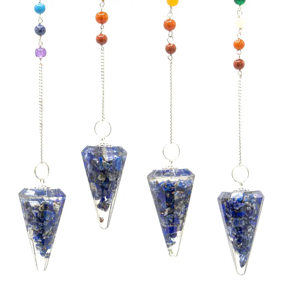 Orgonit-Pendel – Lapislazuli – Ansicht 3