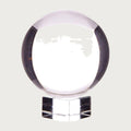 Kristallkugel aus Glas mit Glassockel, 150 mm