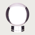Kristallkugel aus Glas mit Glassockel, 60 mm